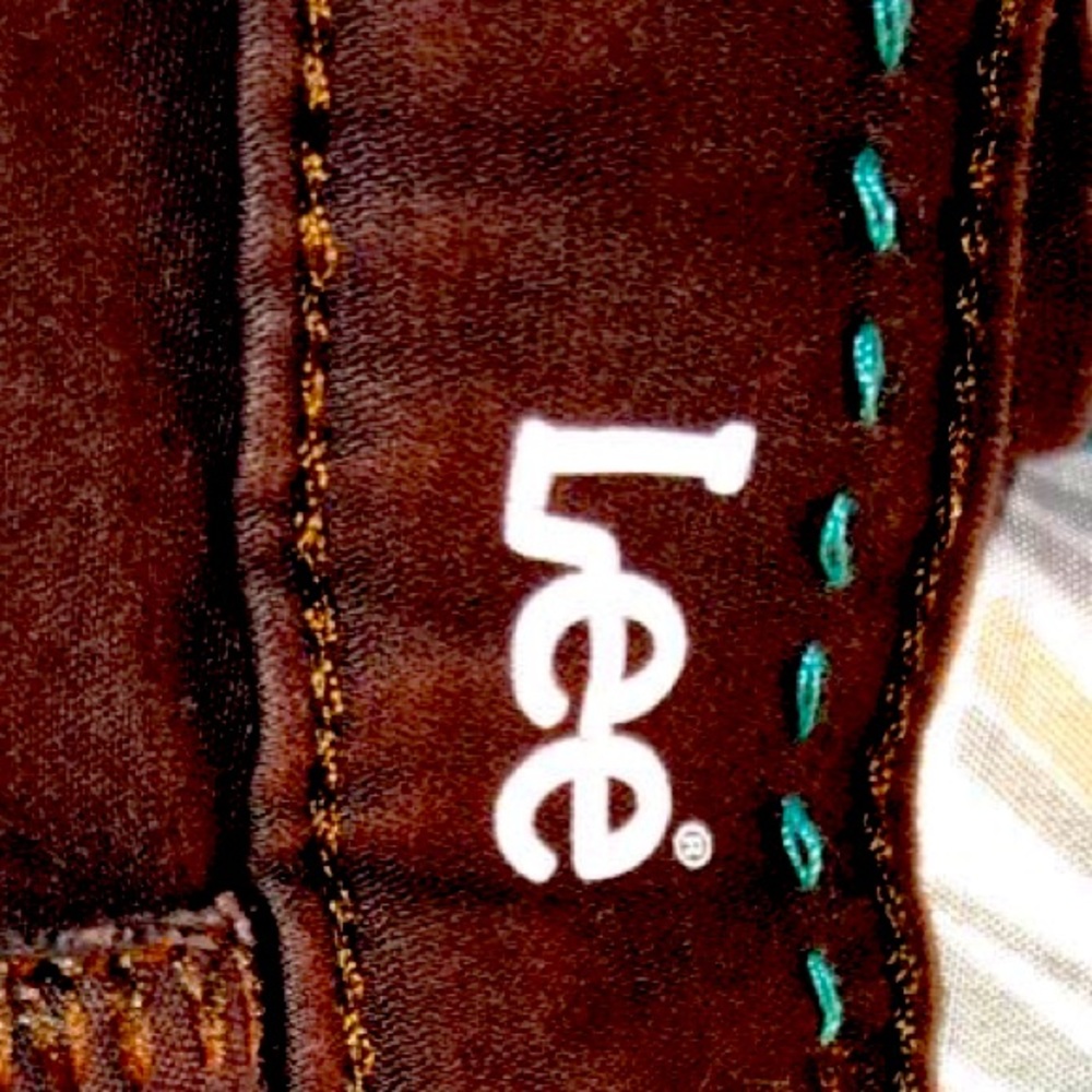 Lee Brown Mid-Waisted Pants